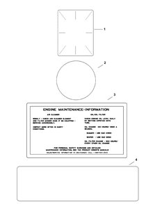 Part Location Diagram of KH-24-113-81-S MTD Decal, Command 23hp